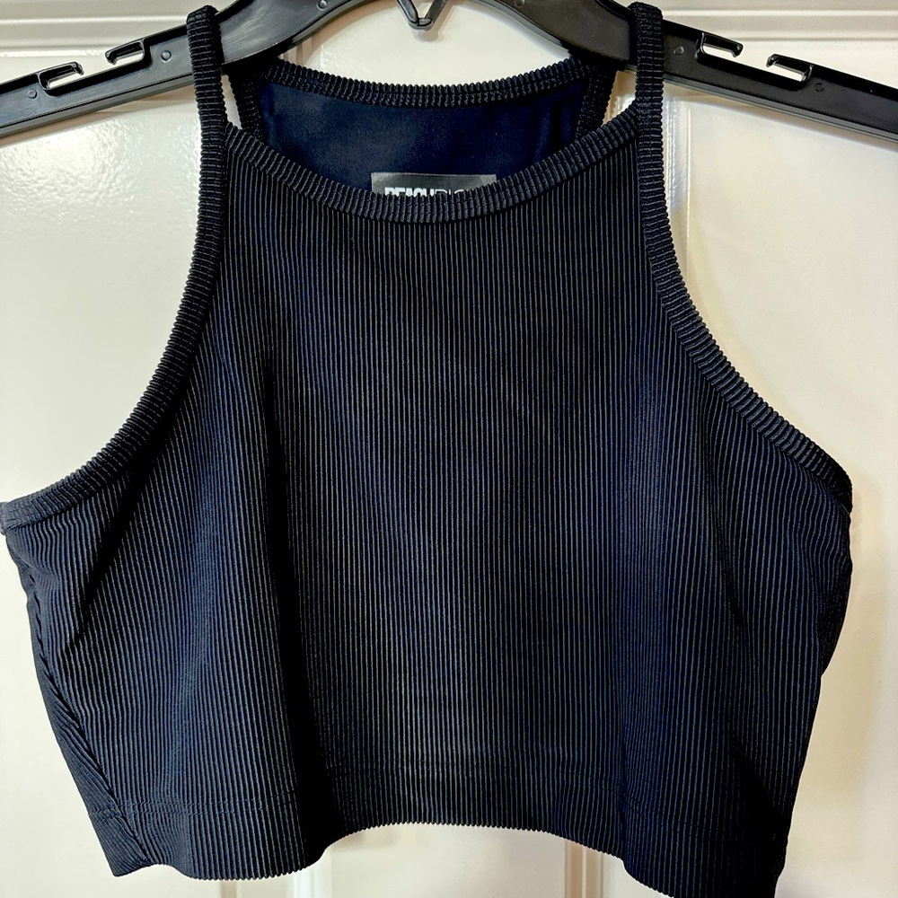 Beach Riot Black Anna Sports Bra XS NWOT